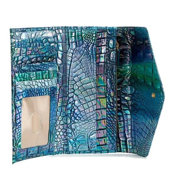 Brahmin Bags Brahmin Blue Topaz Veronica Wallet Poshmark